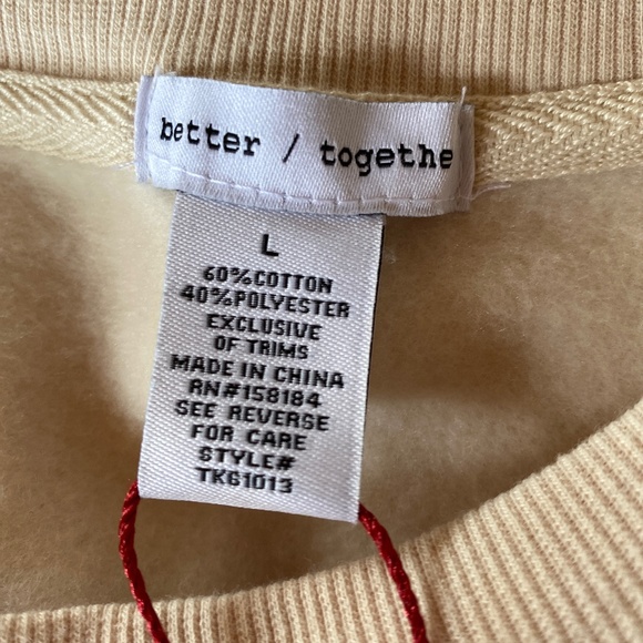 NWT Oversized Santorini Greece Graphic Sweatshirt - Picture 7 of 7